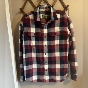 American eagle flannel plaid shirt thick and warm very soft like new men’s small